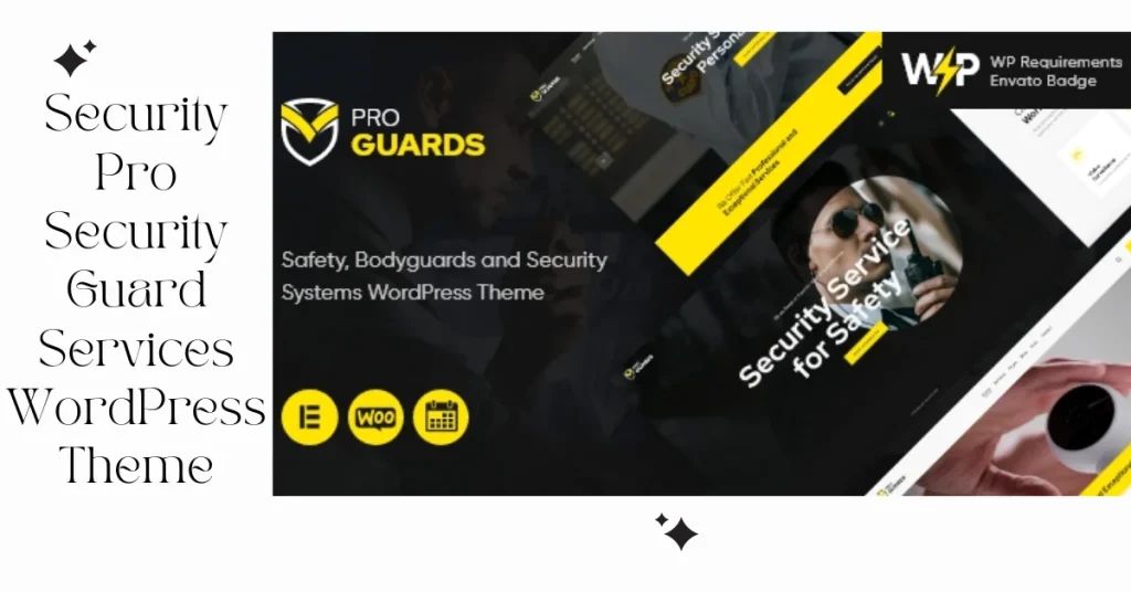 Security Pro Security Guard Services WordPress Themes