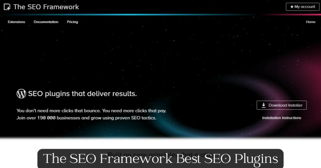 SEO Framework Best SEO Plugins For news site