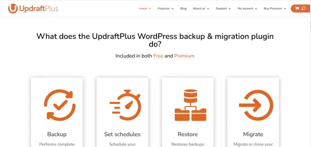 UpdraftPlus Backup Plugin for Your WordPress Site