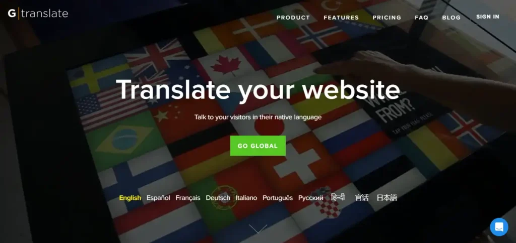 GTranslate WordPress Plugins for Automatic Translation